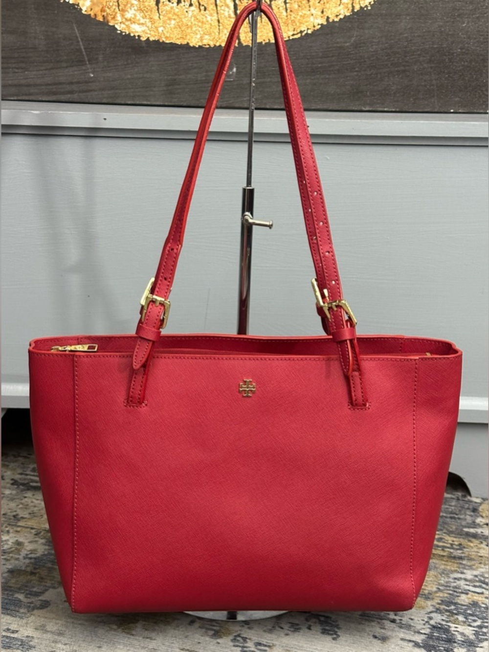 Tory Burch York Small Buckle Tote